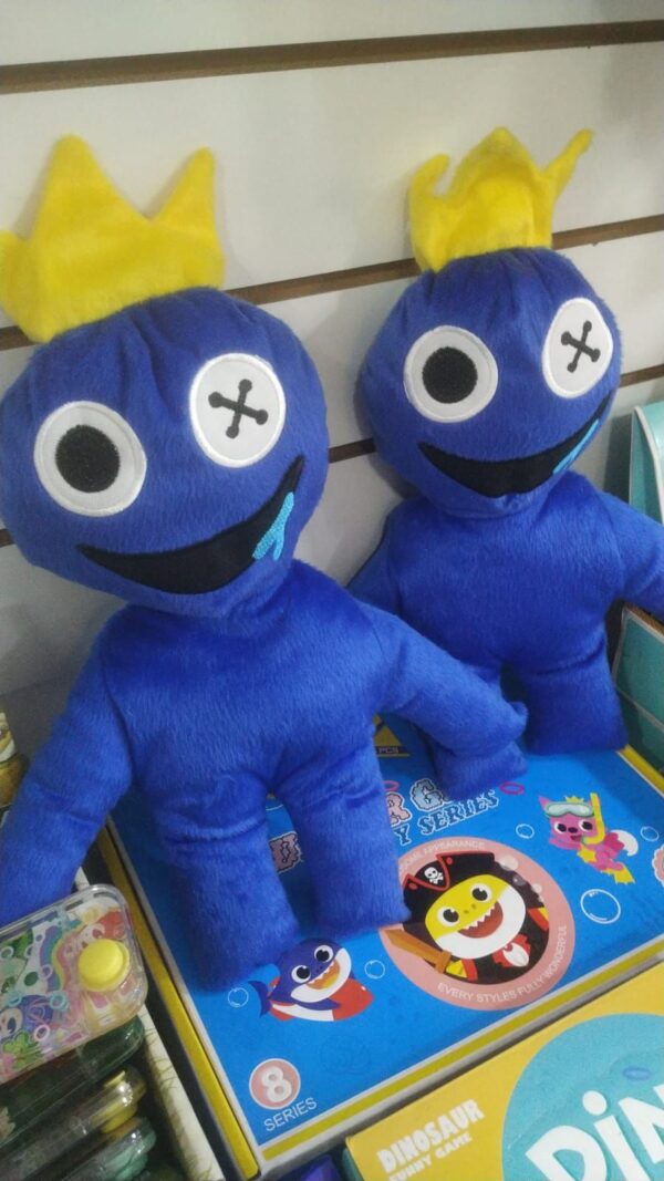Boneco Pelúcia Rainbow Friends Azul Babão Blue - Roblox